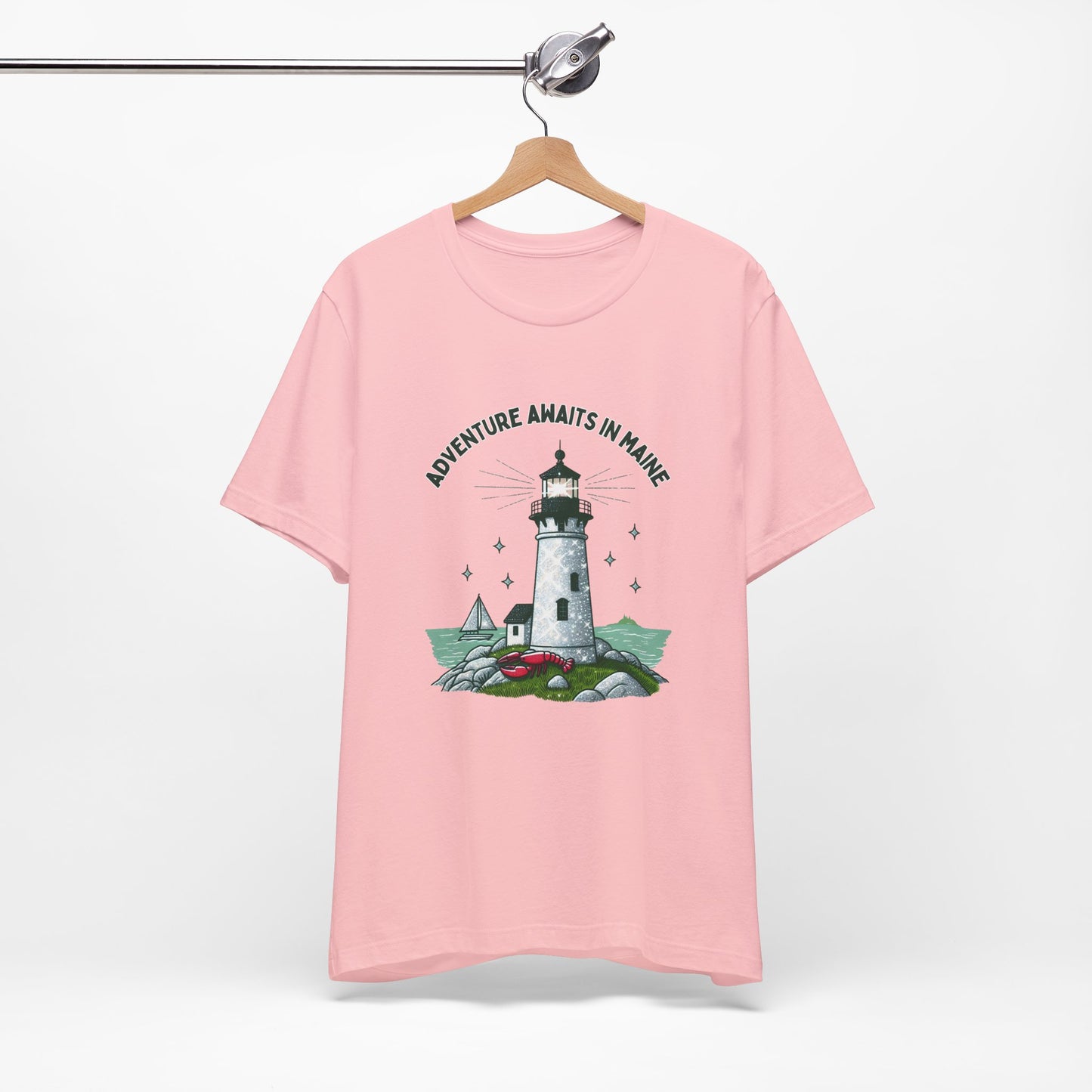 Adventure Awaits in Maine Unisex T-Shirt