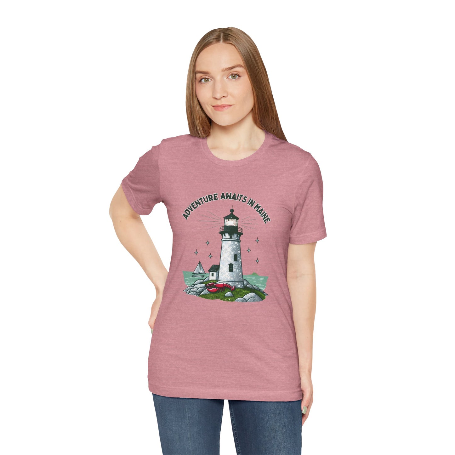 Adventure Awaits in Maine Unisex T-Shirt