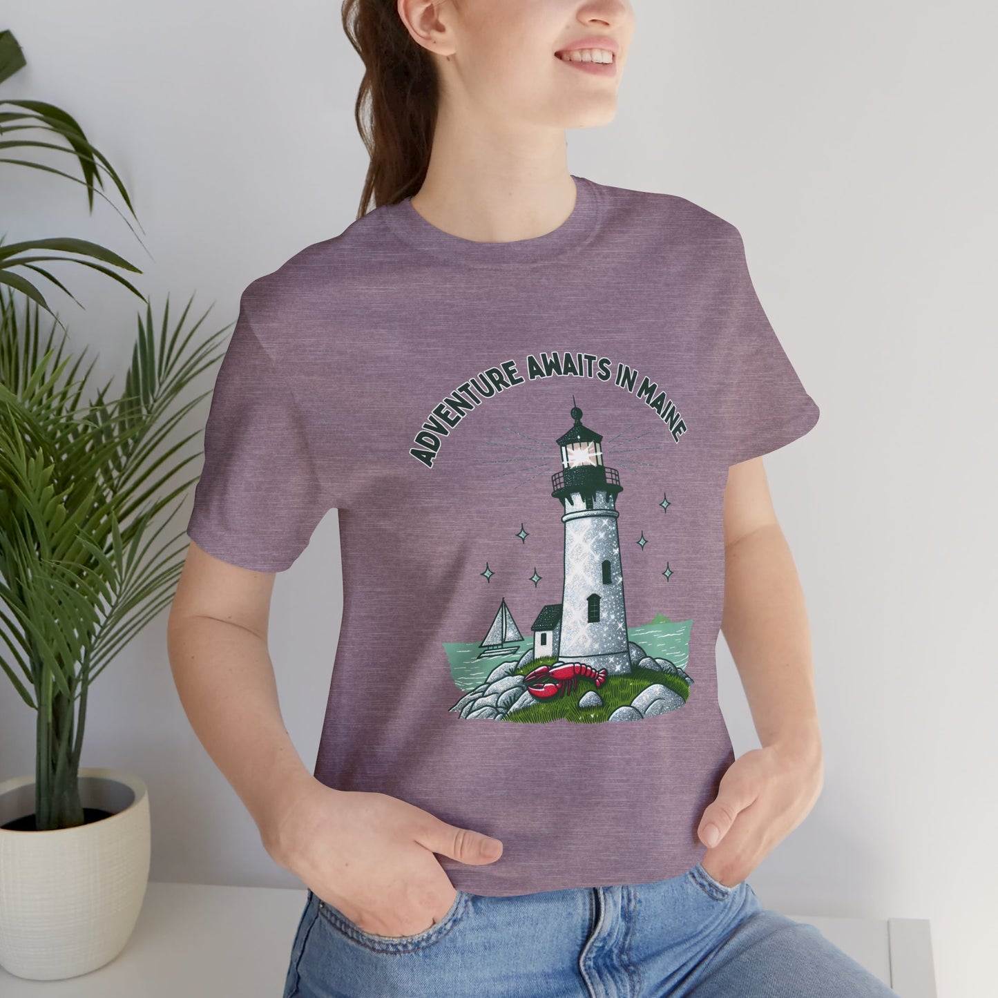 Adventure Awaits in Maine Unisex T-Shirt