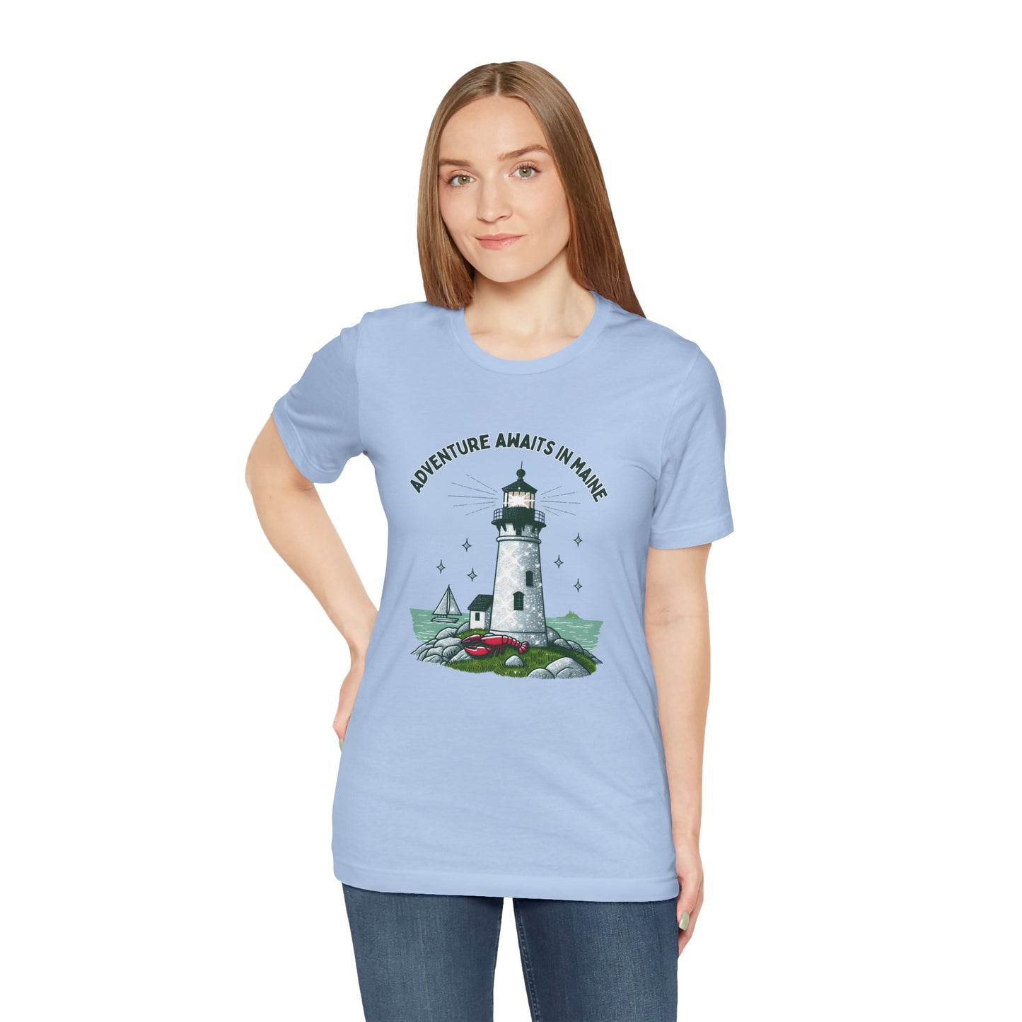 Adventure Awaits in Maine Unisex T-Shirt