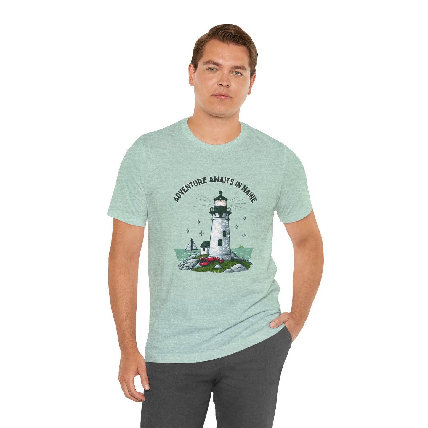 Adventure Awaits in Maine Unisex T-Shirt