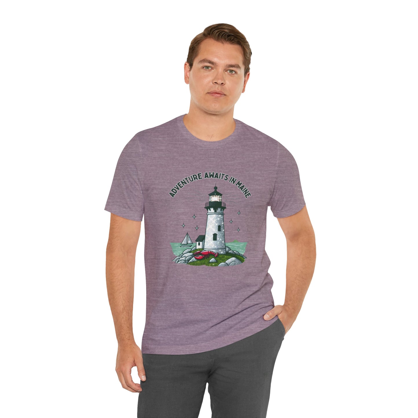Adventure Awaits in Maine Unisex T-Shirt