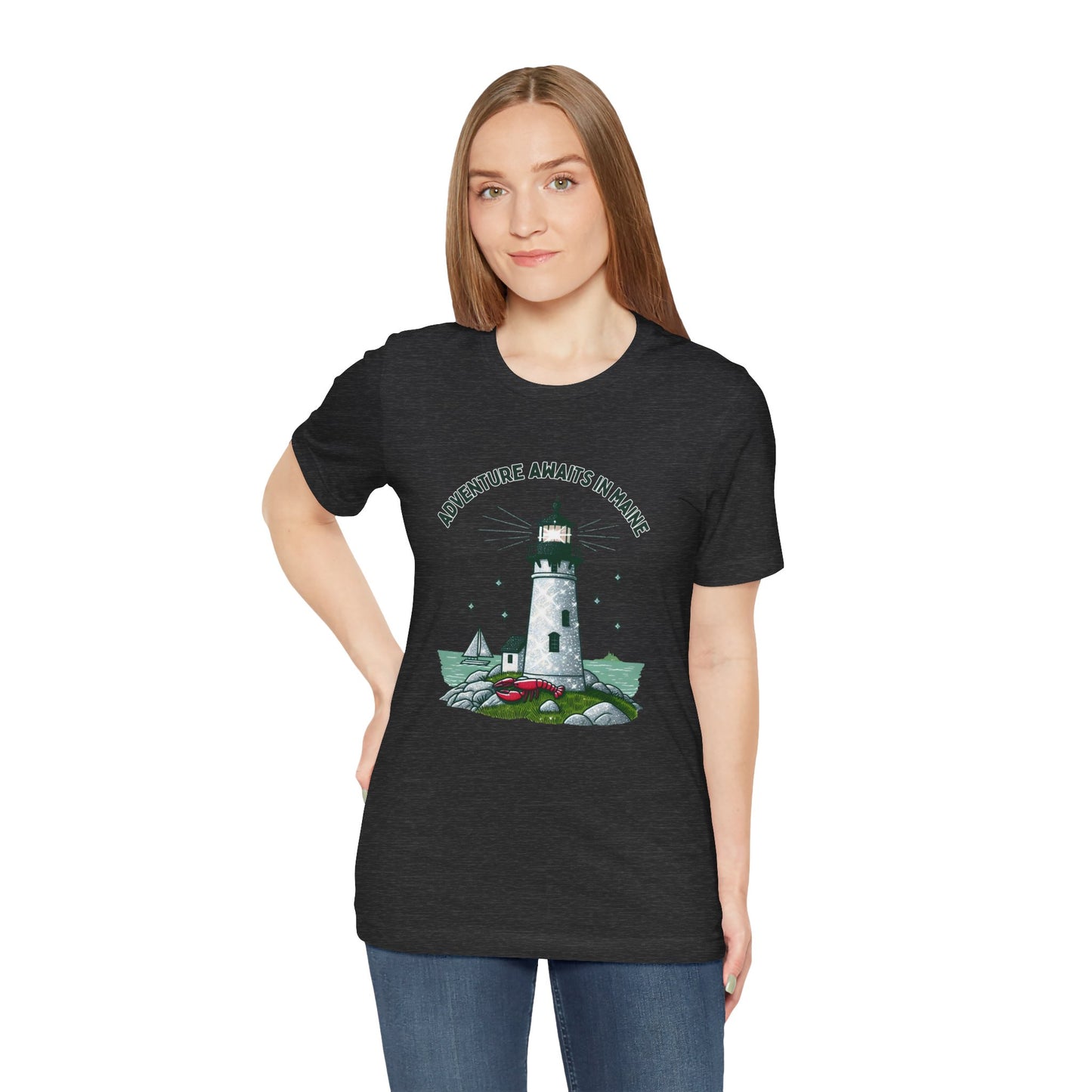 Adventure Awaits in Maine Unisex T-Shirt