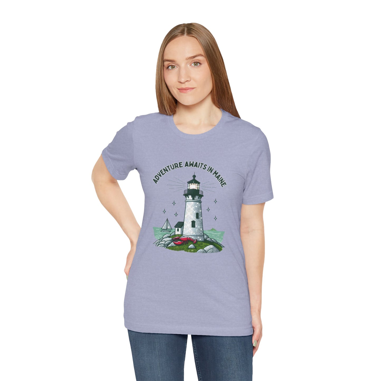 Adventure Awaits in Maine Unisex T-Shirt