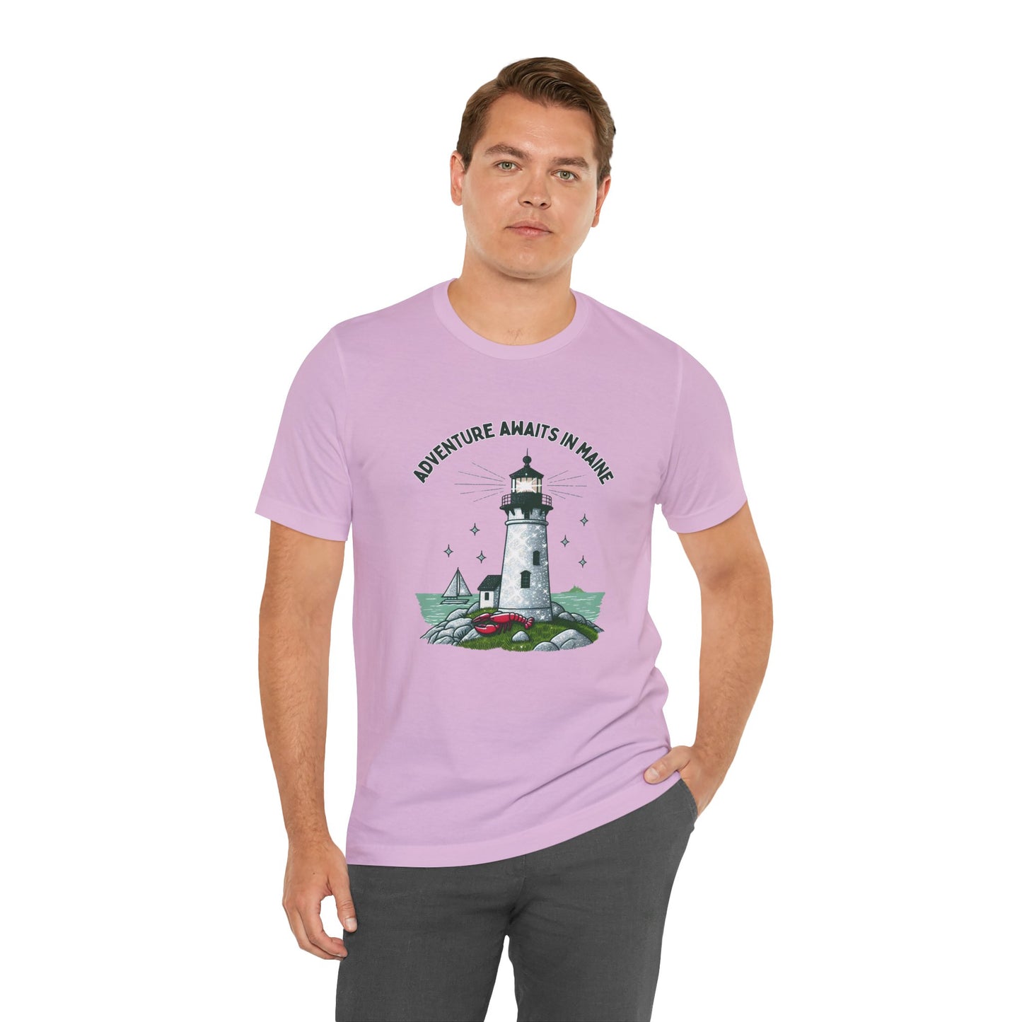 Adventure Awaits in Maine Unisex T-Shirt
