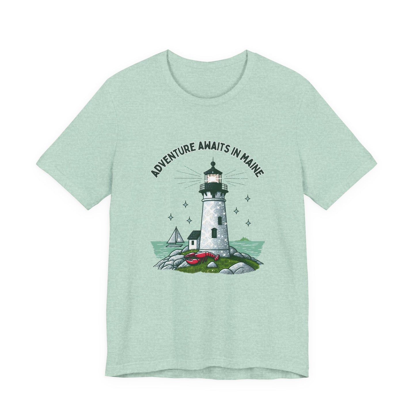 Adventure Awaits in Maine Unisex T-Shirt