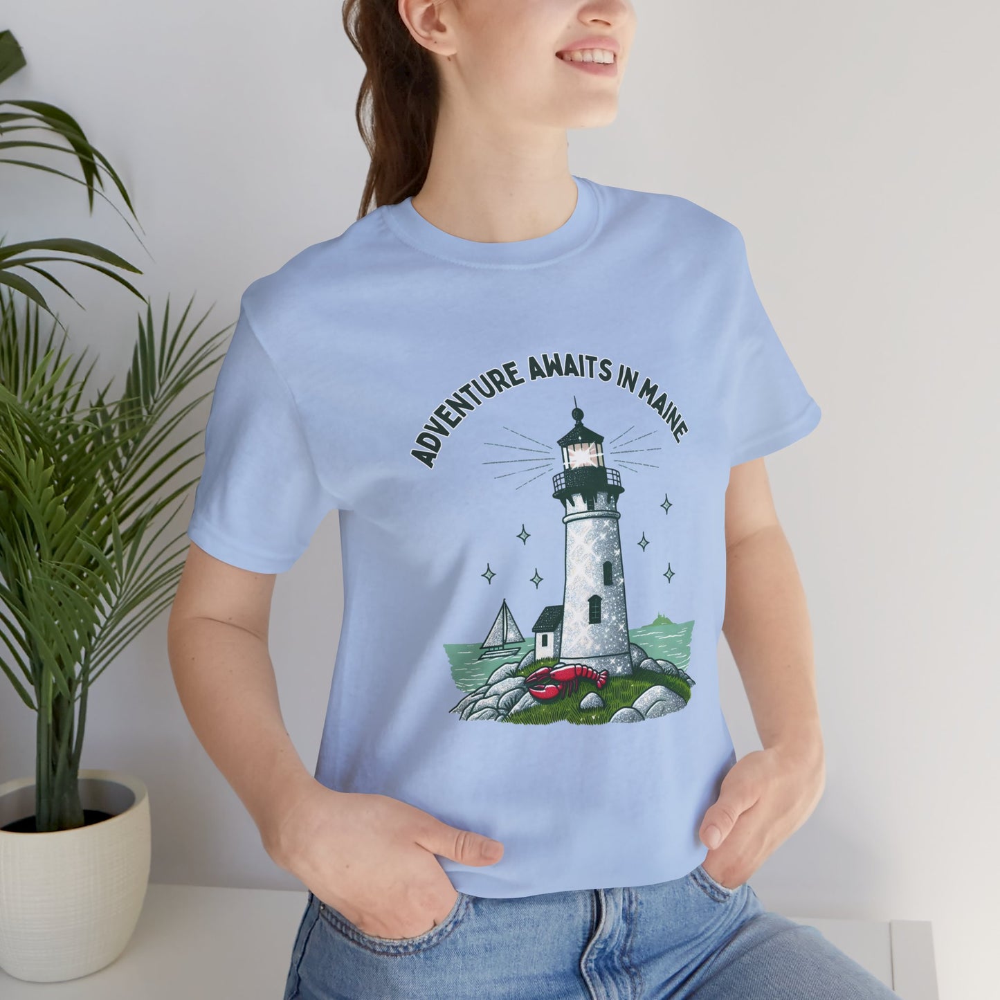 Adventure Awaits in Maine Unisex T-Shirt