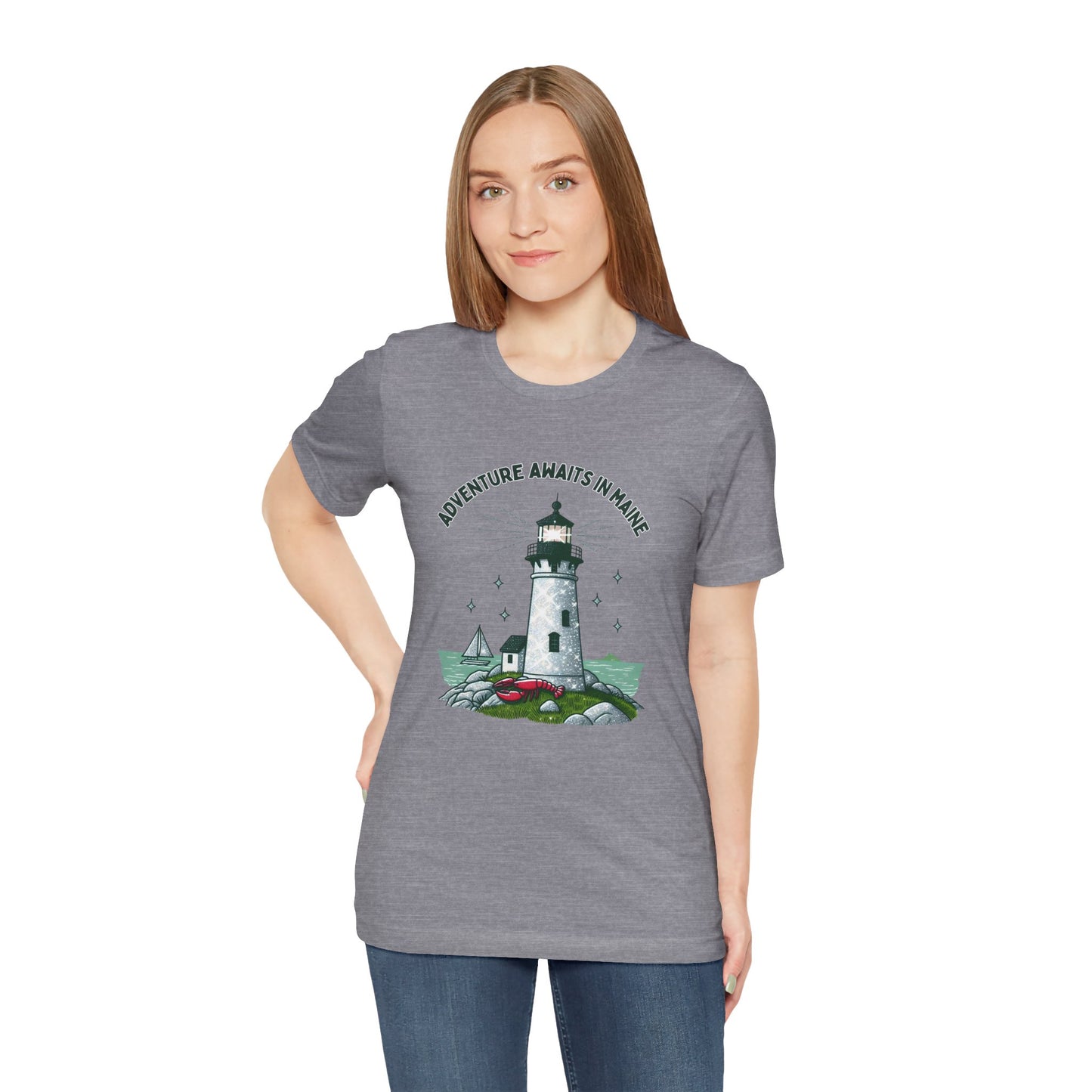 Adventure Awaits in Maine Unisex T-Shirt