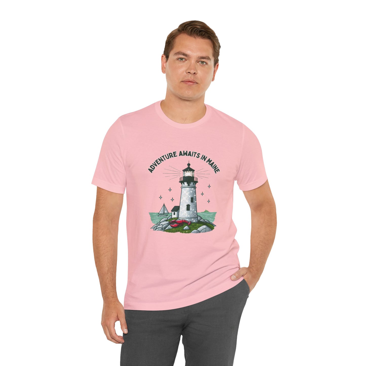Adventure Awaits in Maine Unisex T-Shirt