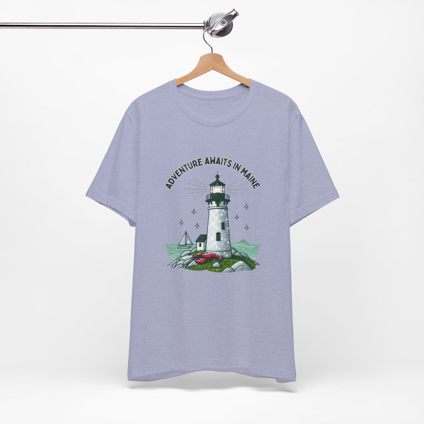 Adventure Awaits in Maine Unisex T-Shirt