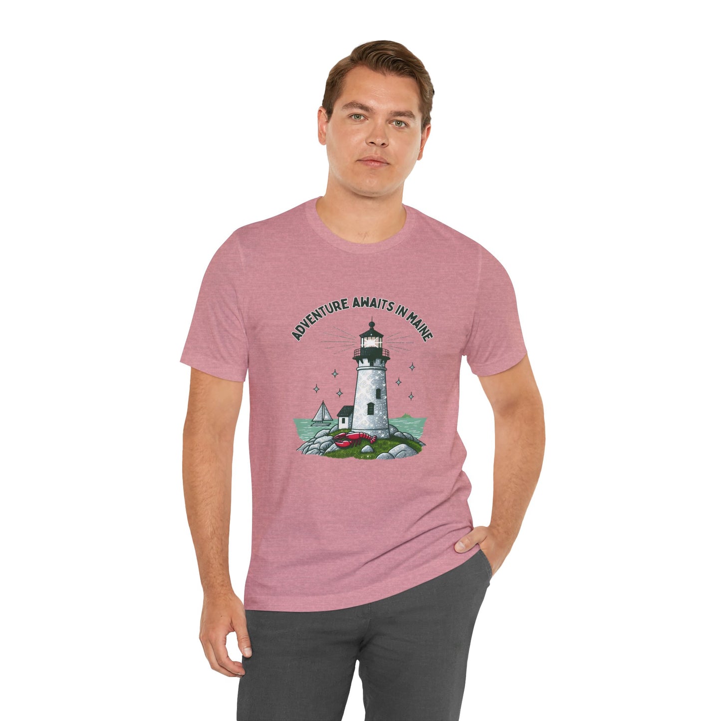 Adventure Awaits in Maine Unisex T-Shirt