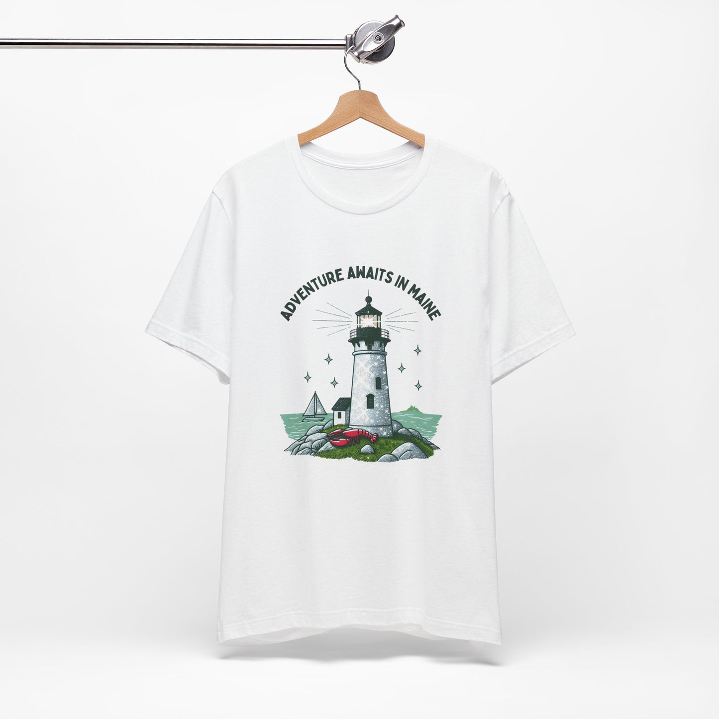 Adventure Awaits in Maine Unisex T-Shirt