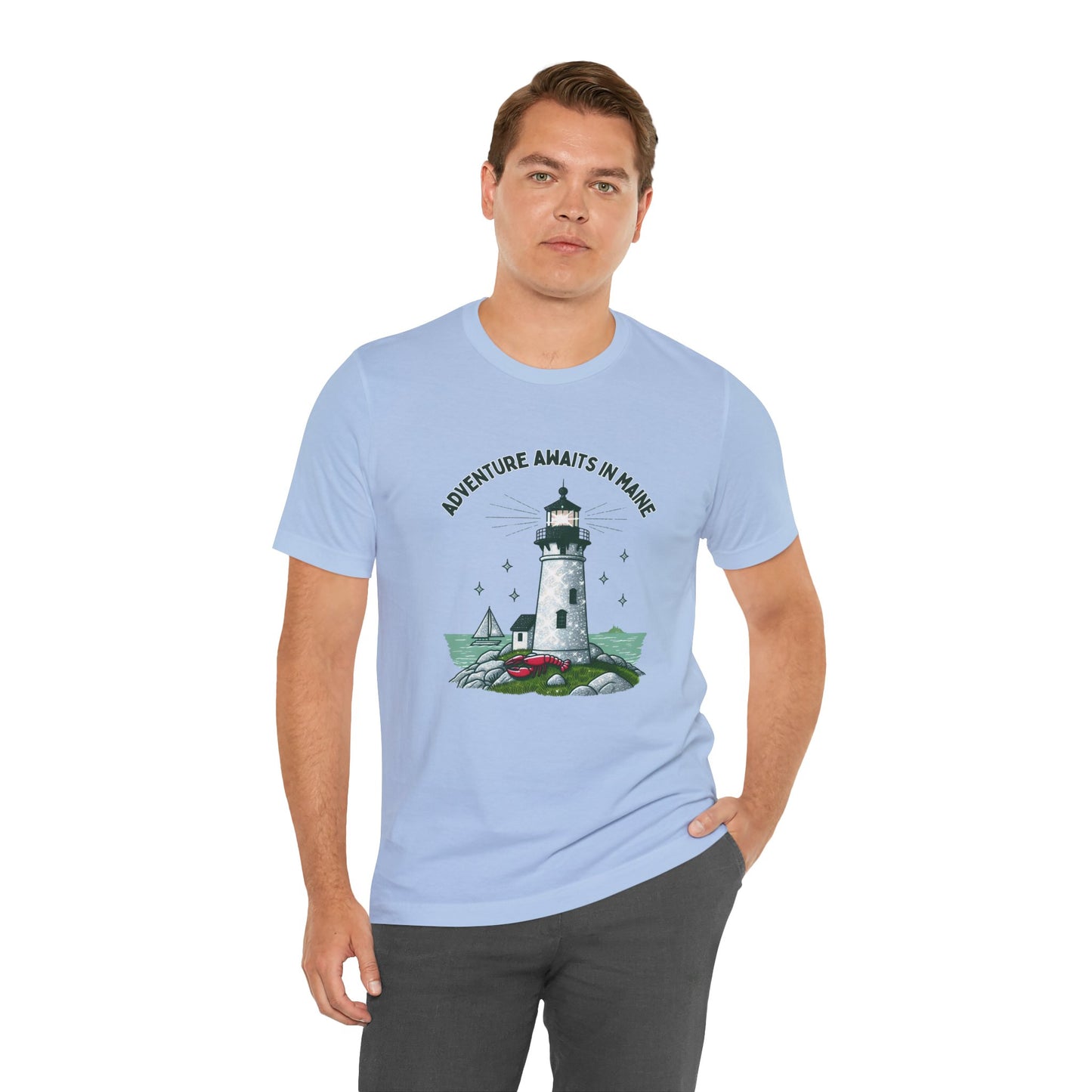 Adventure Awaits in Maine Unisex T-Shirt