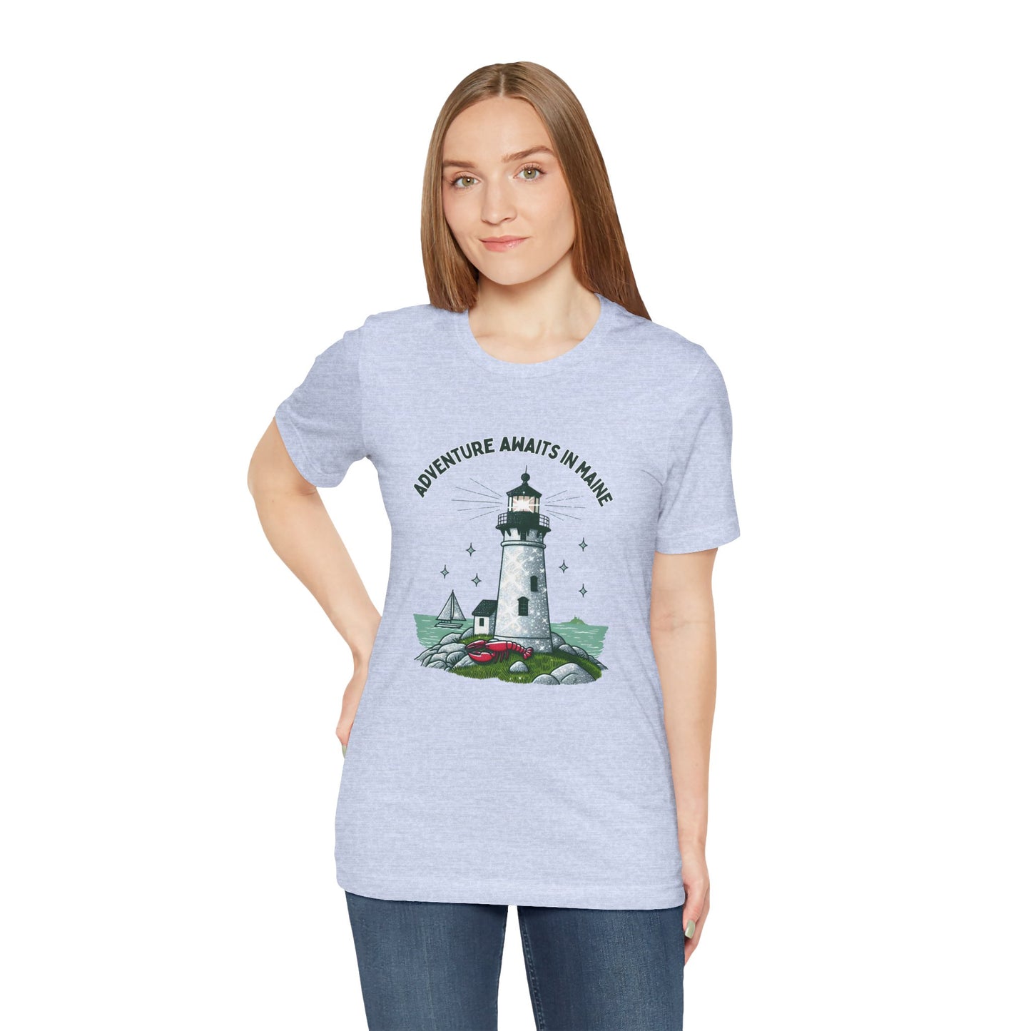 Adventure Awaits in Maine Unisex T-Shirt