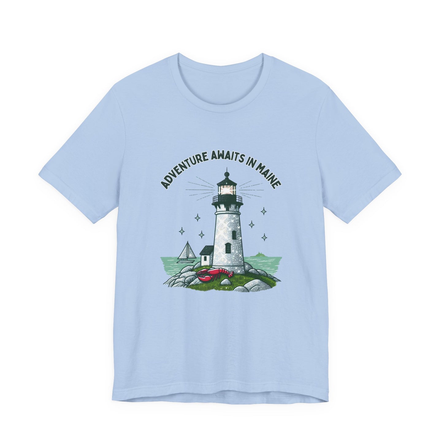 Adventure Awaits in Maine Unisex T-Shirt