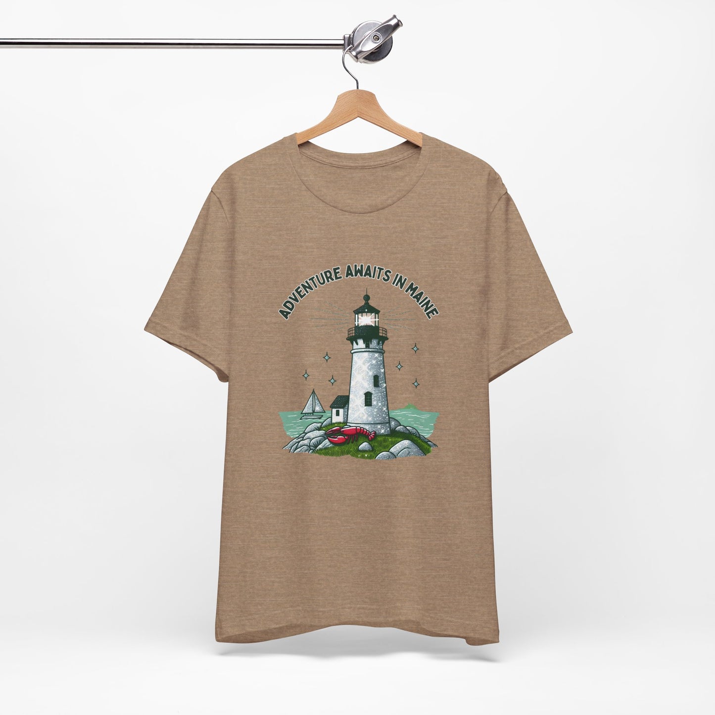 Adventure Awaits in Maine Unisex T-Shirt