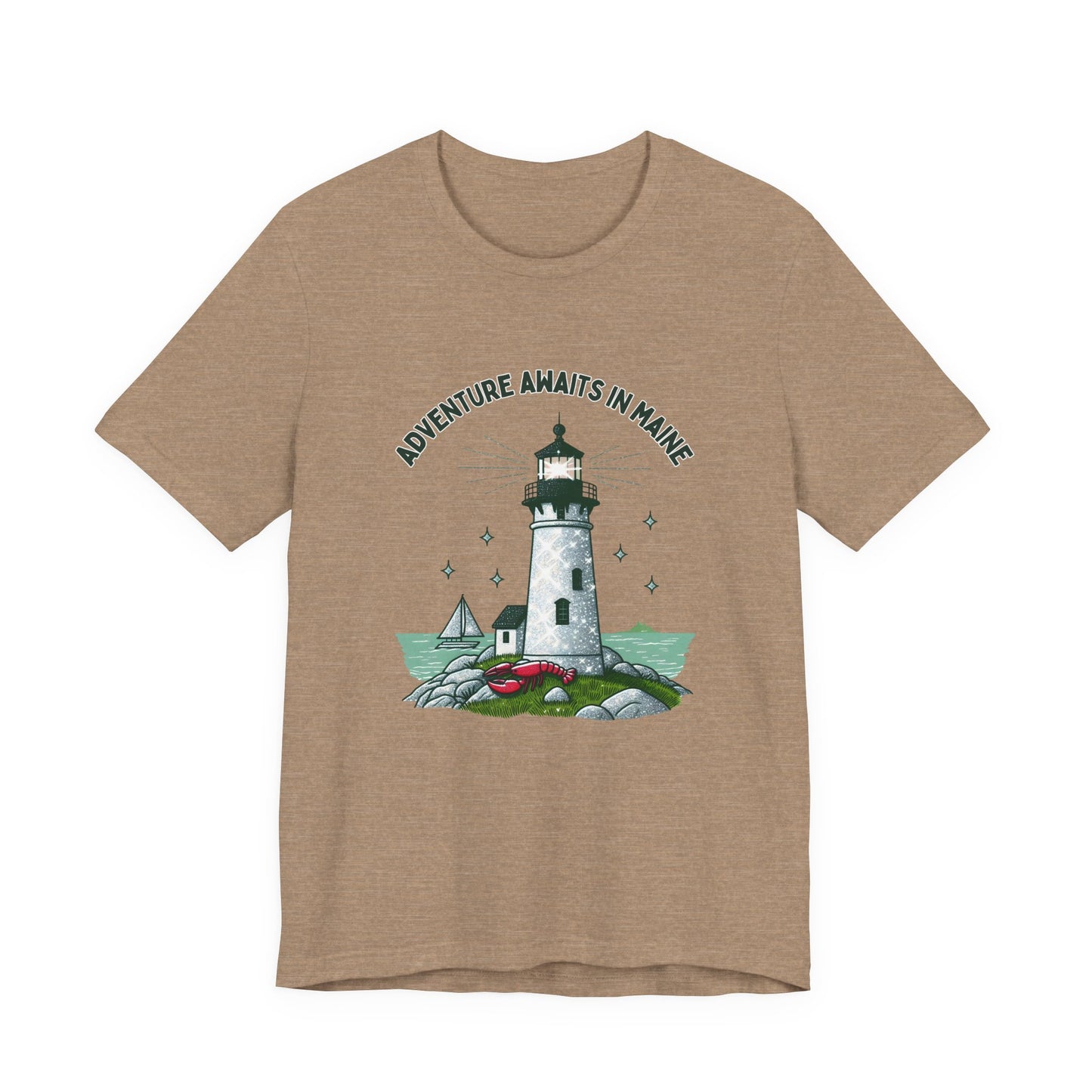 Adventure Awaits in Maine Unisex T-Shirt