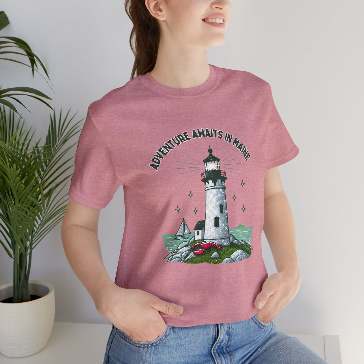 Adventure Awaits in Maine Unisex T-Shirt