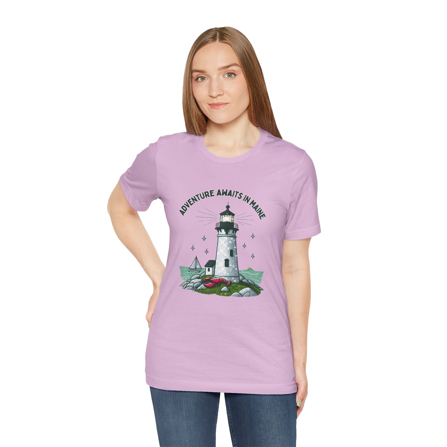 Adventure Awaits in Maine Unisex T-Shirt
