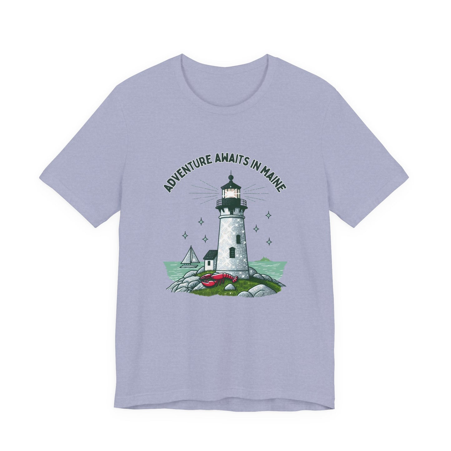 Adventure Awaits in Maine Unisex T-Shirt