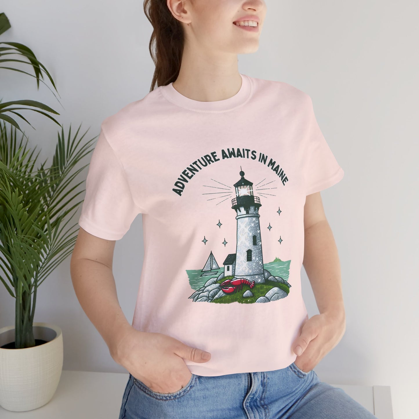Adventure Awaits in Maine Unisex T-Shirt