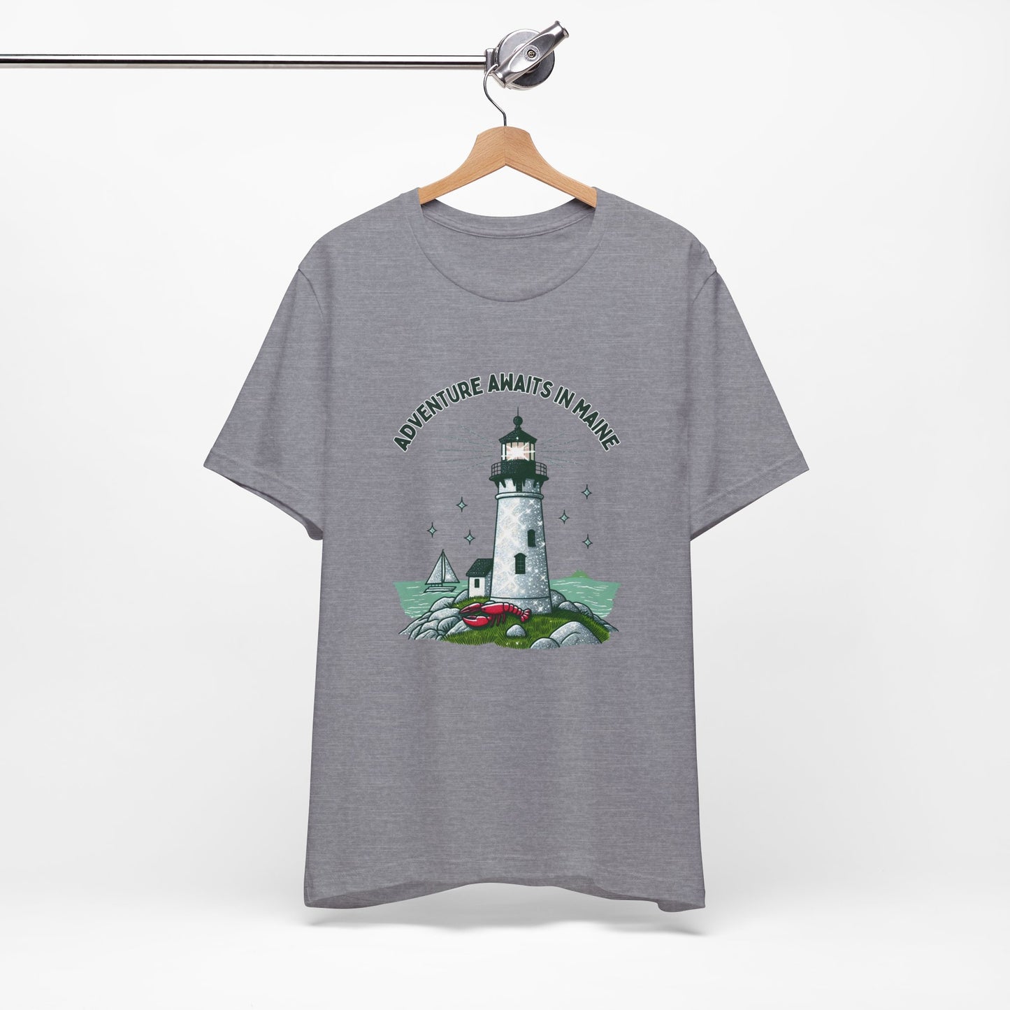 Adventure Awaits in Maine Unisex T-Shirt