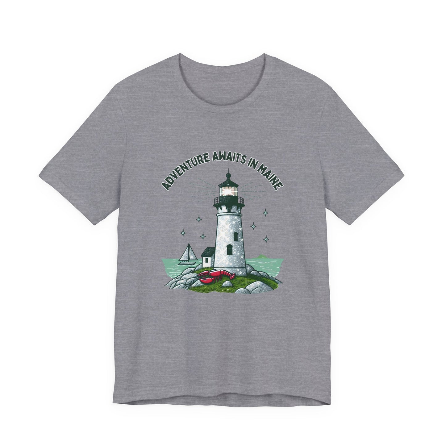 Adventure Awaits in Maine Unisex T-Shirt