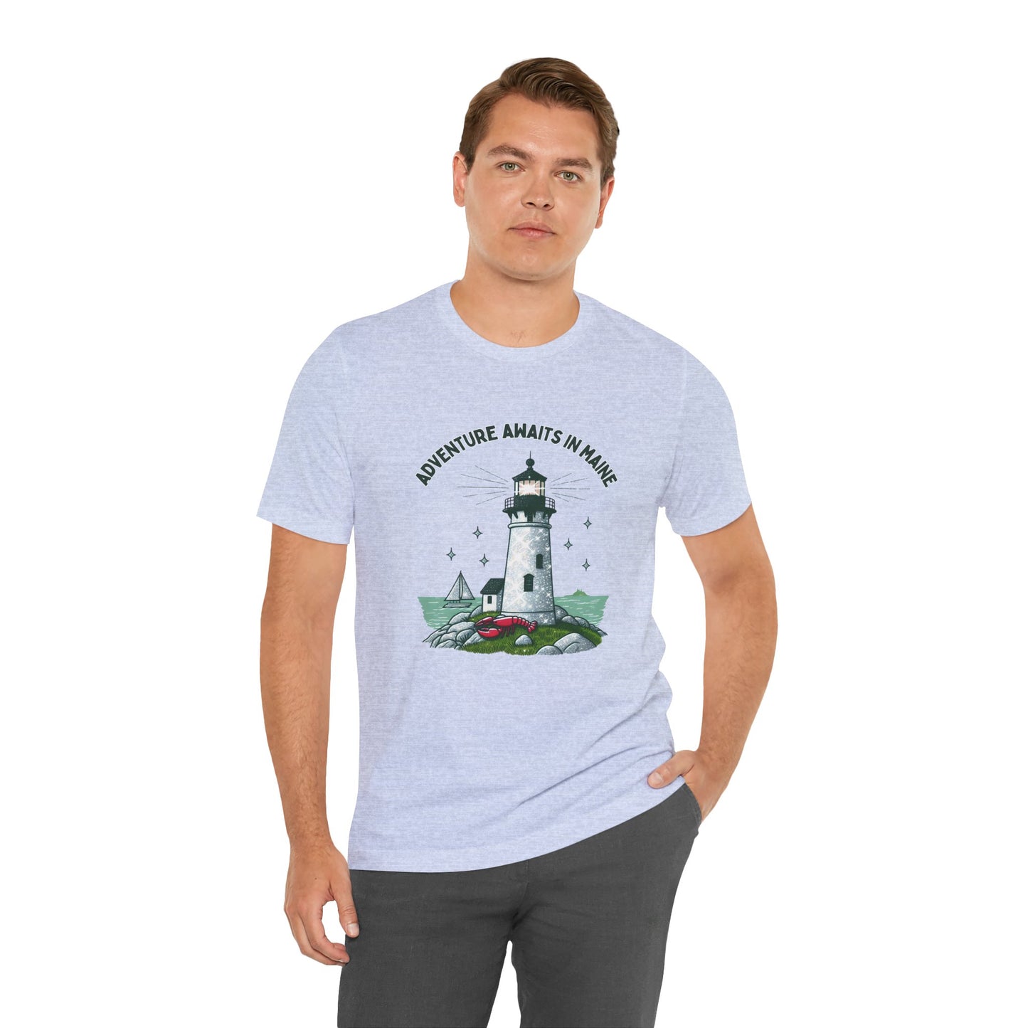 Adventure Awaits in Maine Unisex T-Shirt