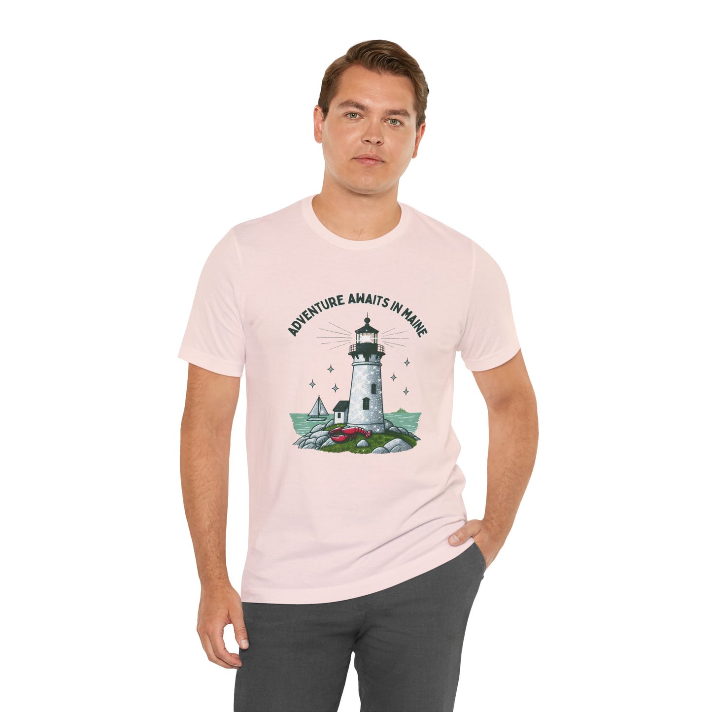 Adventure Awaits in Maine Unisex T-Shirt