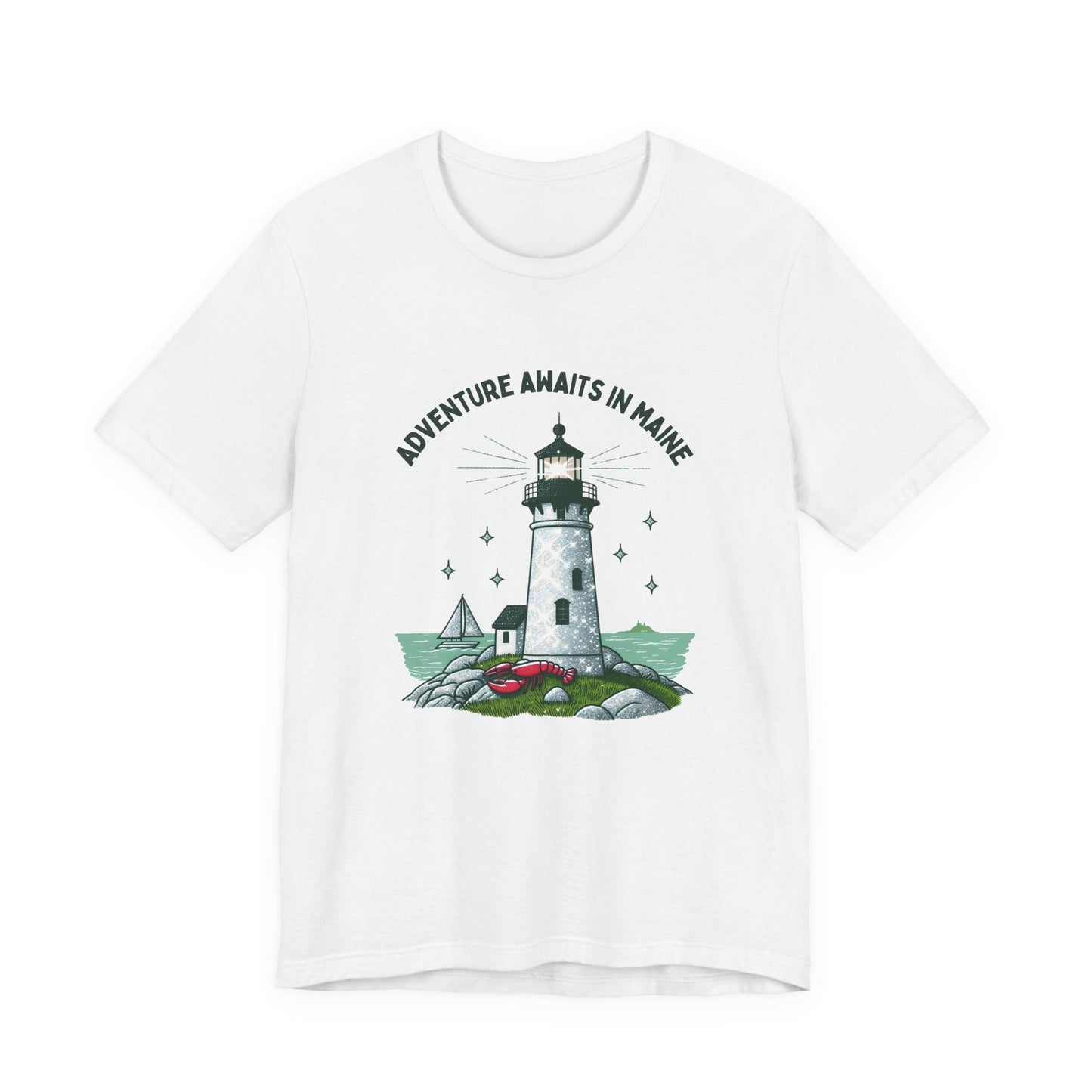 Adventure Awaits in Maine Unisex T-Shirt