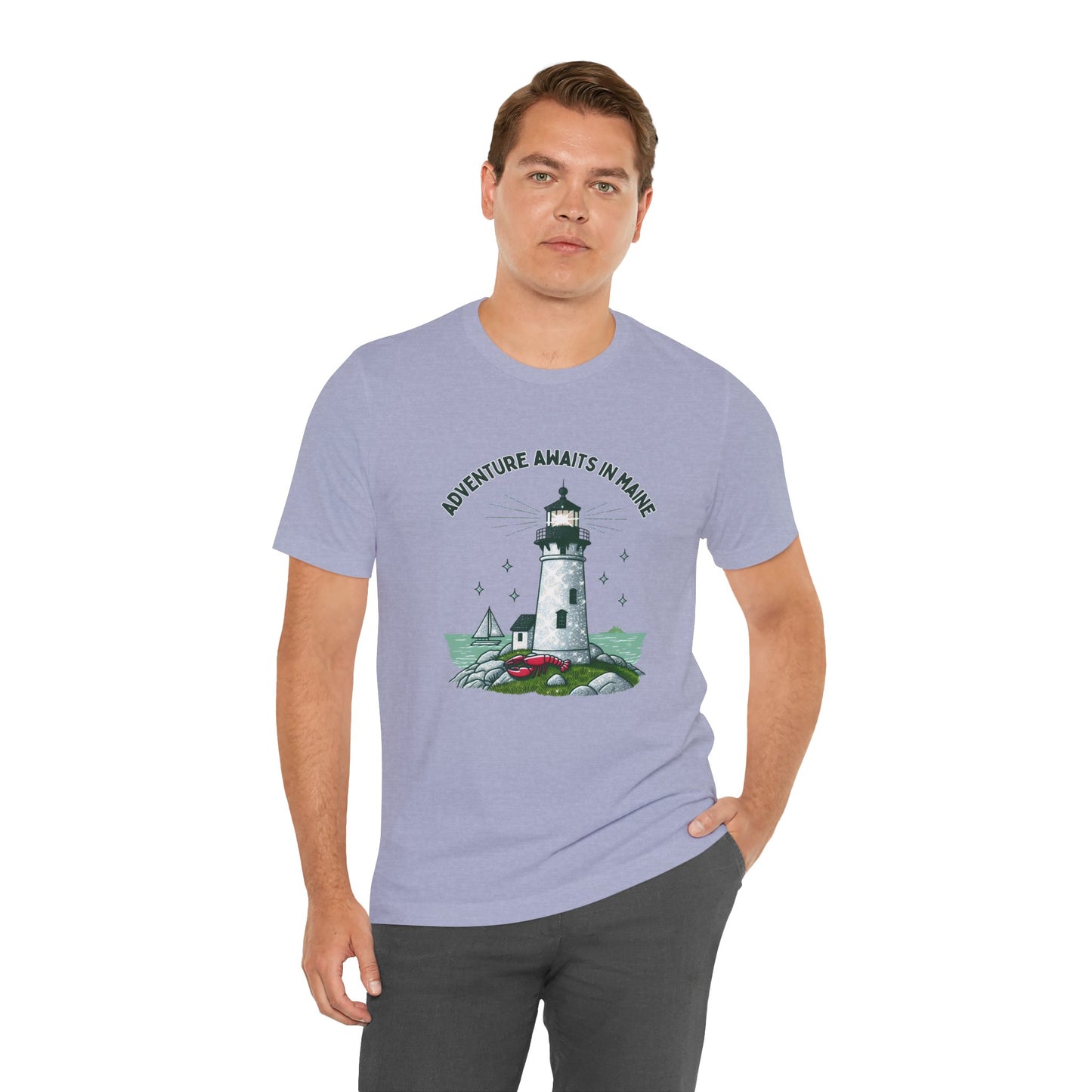 Adventure Awaits in Maine Unisex T-Shirt