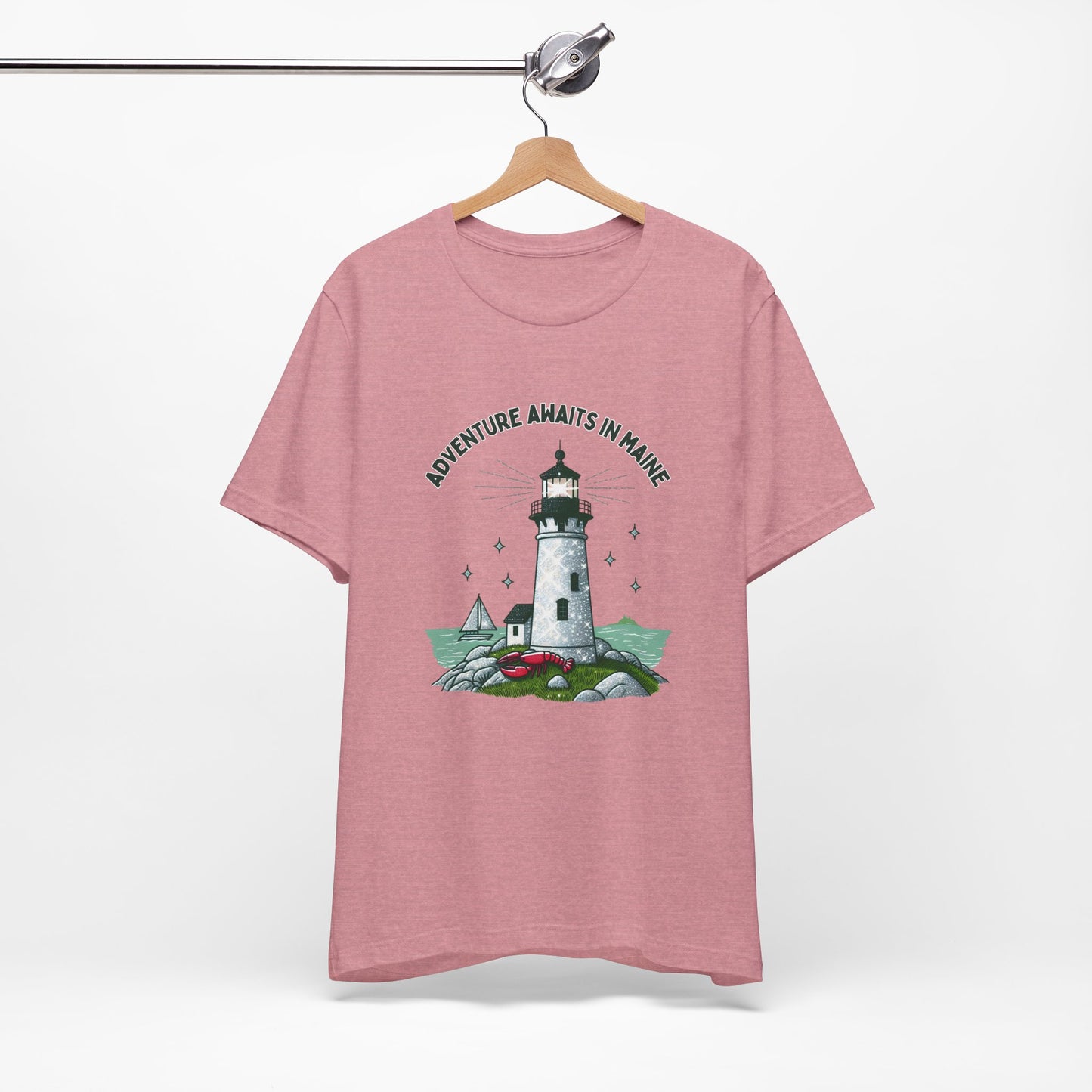 Adventure Awaits in Maine Unisex T-Shirt