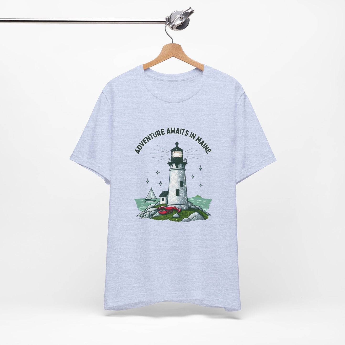 Adventure Awaits in Maine Unisex T-Shirt