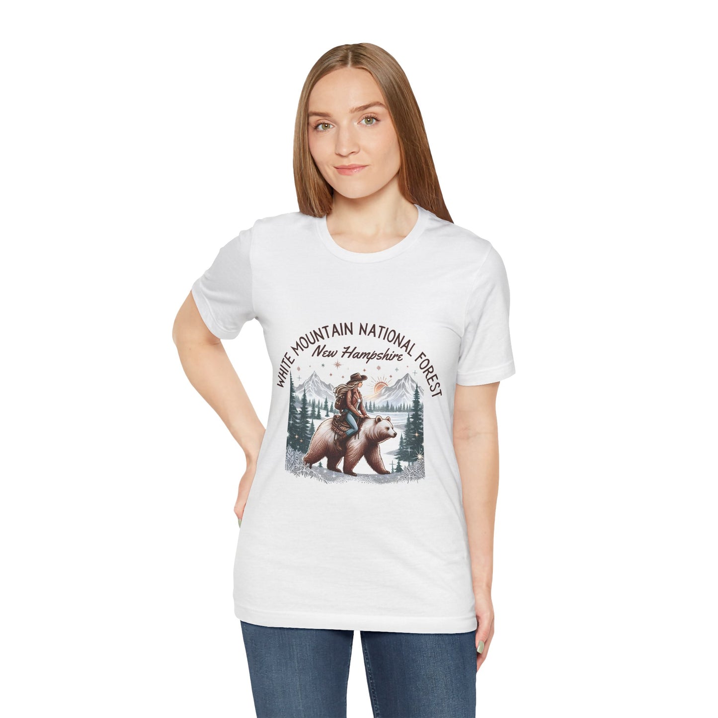 White Mountain Wanderer Unisex T-Shirt