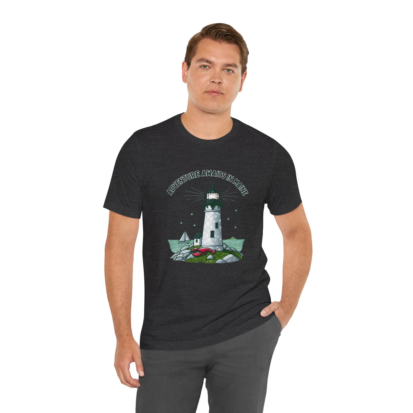 Adventure Awaits in Maine Unisex T-Shirt