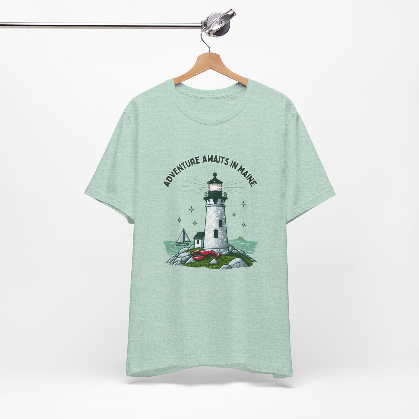 Adventure Awaits in Maine Unisex T-Shirt