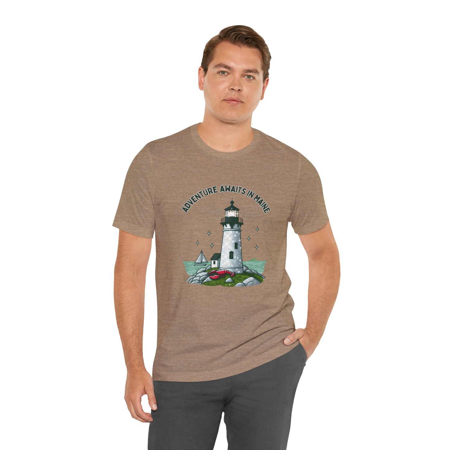Adventure Awaits in Maine Unisex T-Shirt
