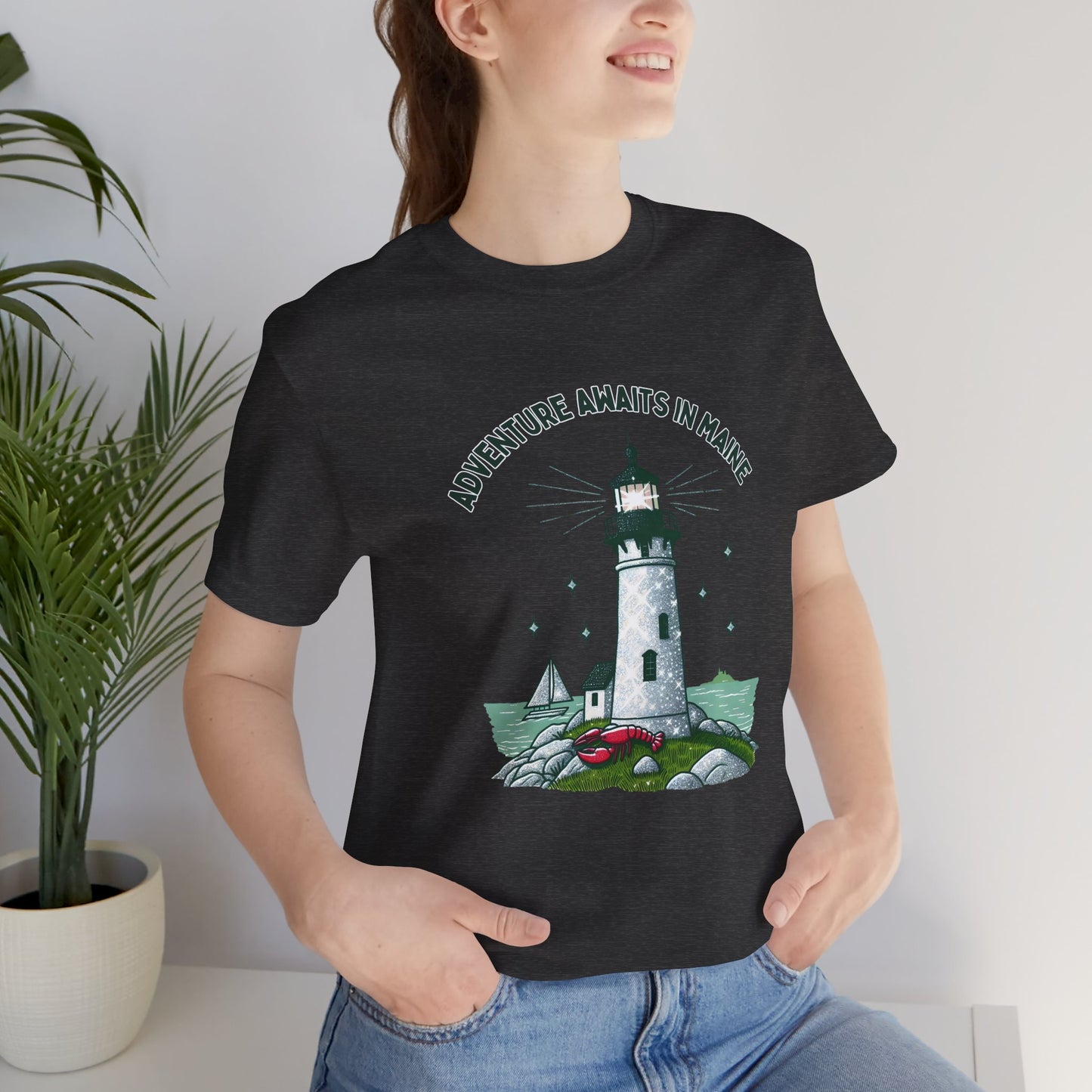 Adventure Awaits in Maine Unisex T-Shirt