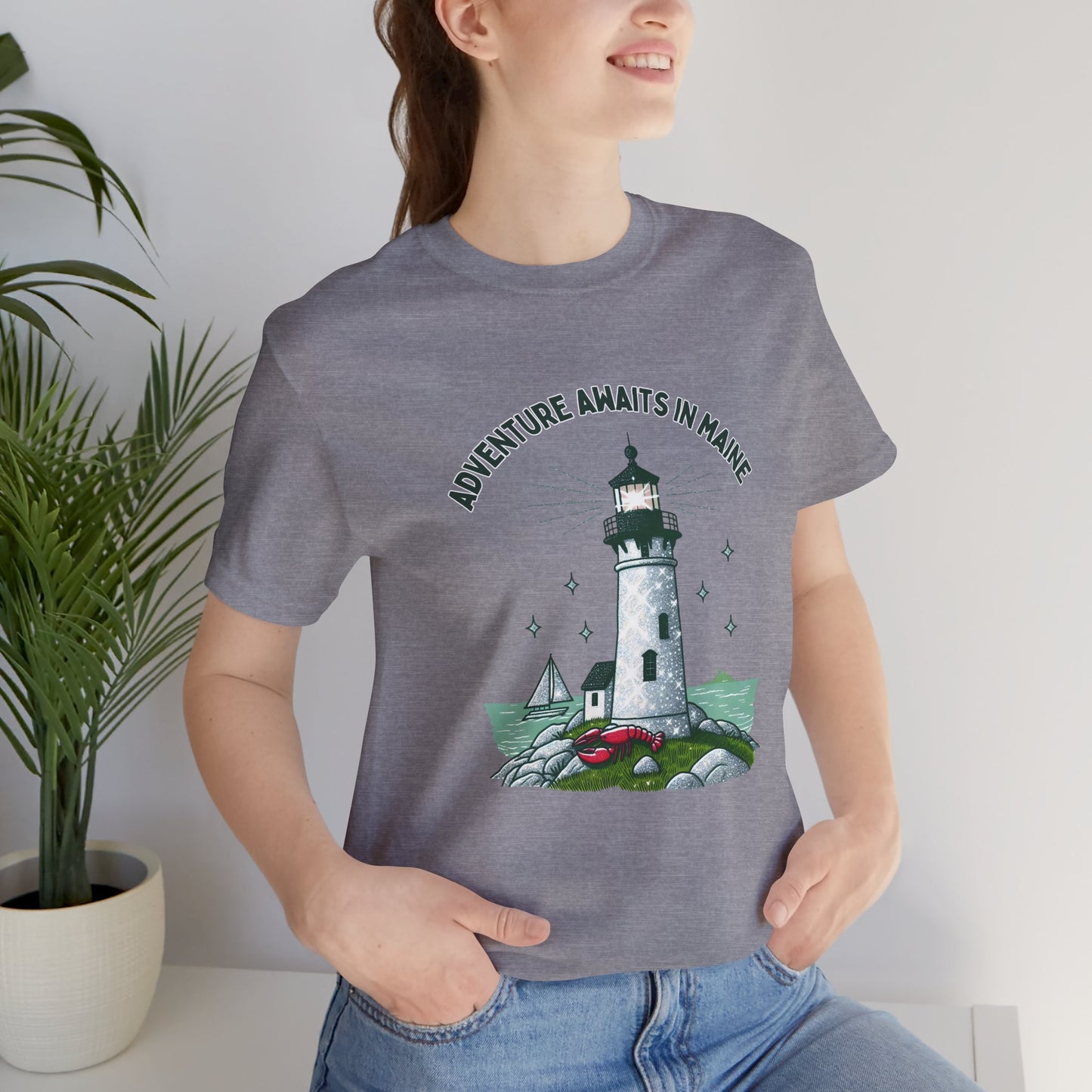 Adventure Awaits in Maine Unisex T-Shirt