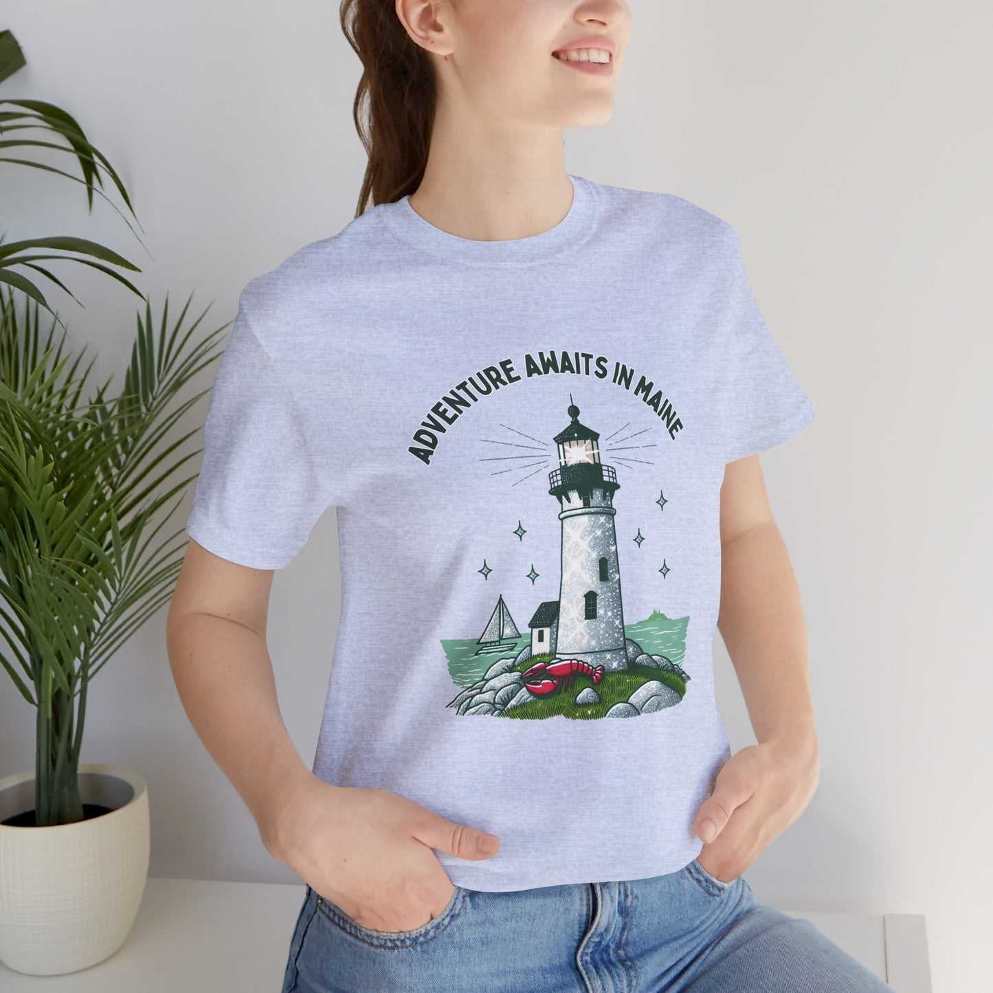 Adventure Awaits in Maine Unisex T-Shirt