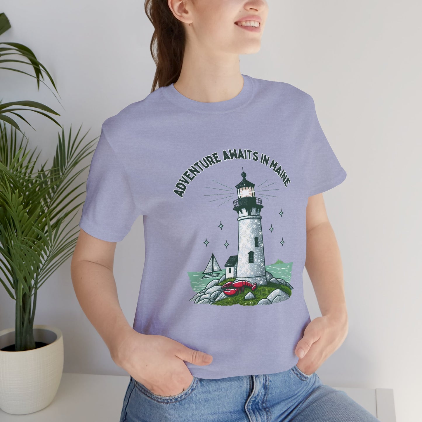 Adventure Awaits in Maine Unisex T-Shirt