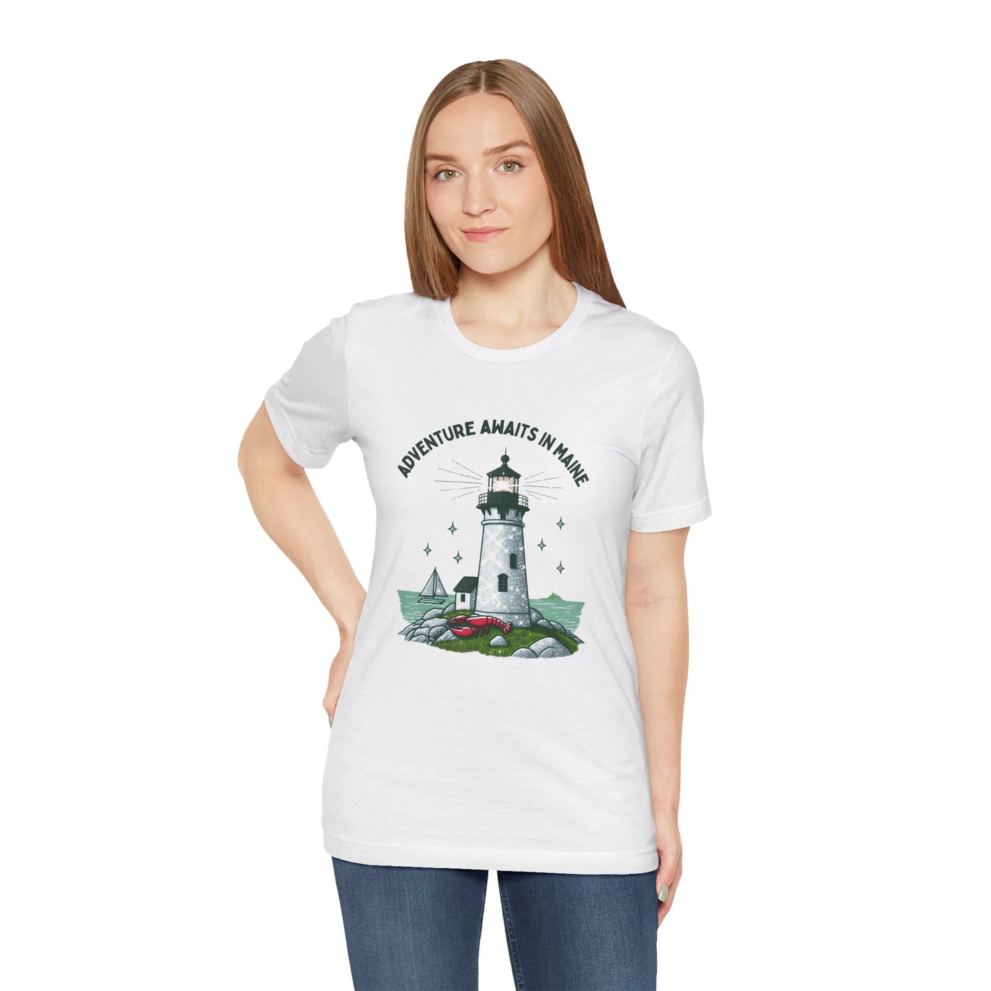 Adventure Awaits in Maine Unisex T-Shirt